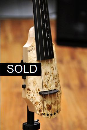 NS Design CR5 Low F Cello Poplar Burl Top Satin Natural NS Design CR5 Low F Cello Poplar Burl Top Satin Natural